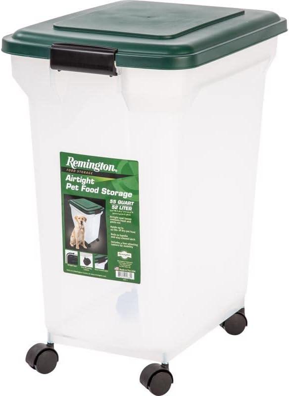 IRIS Remington Plastic 55 qt. Pet Food Container for Universal