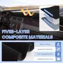Sunsdrew Dash Cover for 2007-2014 Chevrolet Suburban/Tahoe&GMC Yukon,2007-2013 Chevy Avalanche Silverado 1500 LTZ&GMC Sierra SLT Denali Dash Cover Mat Accessories Nonslip Mesh Protector No Glare