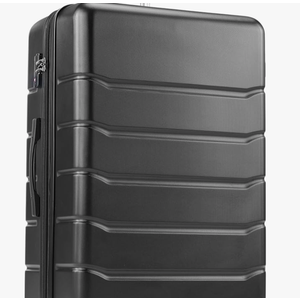 Simple Deluxe 28 Inch Hardside Carry On Luggage, Suitcase with Double Spinner Wheels & TSA Lock, Hard Shell, Expandable Rolling Lightweight, Black 3 SUIT CASE
