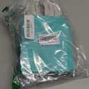 AWELL Mini Turquoise Blue Paper Bag with Handle Party Favours Bag 6x4.5x2.5 inch for Baby Shower Birthday Wedding Recycled Bag, Pack of 24