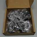 Stem Caster Wheels Heavy Duty 2 Inch, Threaded Stem Casters Set of 4, 5/16"-18x1 (Screw Diameter 5/16", Stem Length 1"), Safety Dual Locking Industrial Castors 600Lbs, Wheels for Cart, Furniture