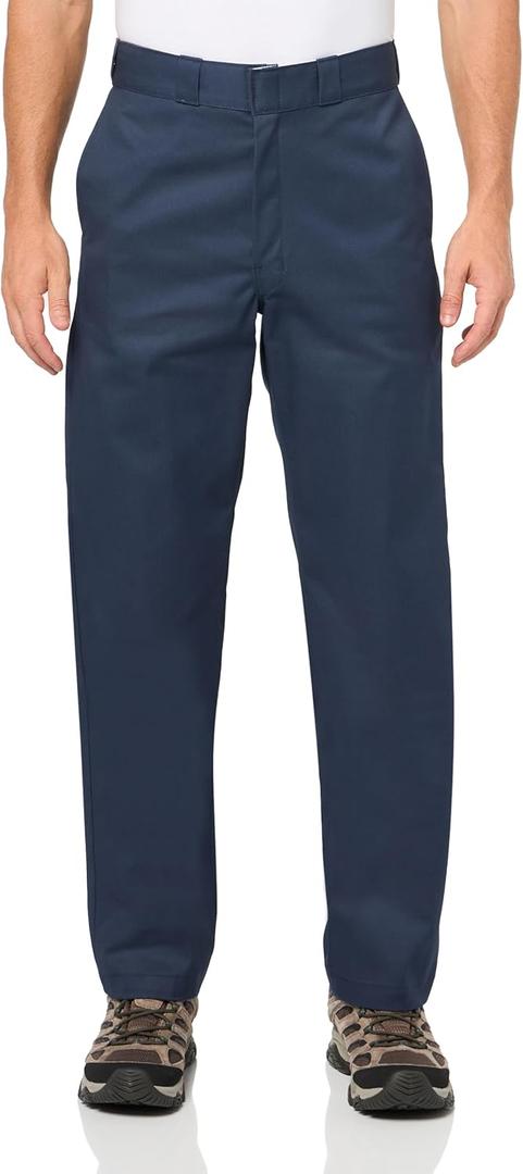 Dickies Mens Original 874 Work Pants (42W x 30L, Navy)
