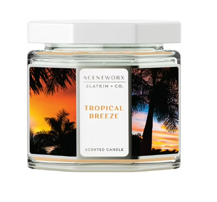 SCENTWORX TROPICAL BREEZE 3-WICK CANDLE
14.5 oz