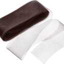 M METERXITY Stiff Horsehair Braid 4 Inch Wide 50 Yards Soft Polyester Horsehair Braid Roll for Wedding Dress/Dance Formal Dress Accessories/Skirt Boning Sewing Shaping [Coffee]