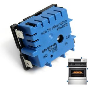 W10857622 W10437092 Upgraded Oven Range Infinite Switch Compatible With Whirlpool, Maytag, KitchenAid, Jenn-Air, Amana, Magic Chef, Admiral, Norge, Roper Replace AP5989899,4383881,PS11731368