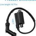 2PCS AM120732 Ignition Coil Replaces 21121-2083 21121-2064 21121-2092 | Compatible with Mule 3010 4010 2510 2500 KAF 620 650 FD590V FD620D FD501D GAS 285 320 425 445 455 F911
