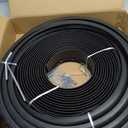 Combo RV Slide Out Black Rubbers | 018-312-EKD & 018-341 EK | 1' x 15/16' x 35' D-Seal Wiper & 1/2' x 2.75' x 35’ Seal Base | Works with Keystone, Forest River (018-312-EKD + 018-341 EK)