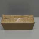 Acrylic Cutlery Storage Organizer Bin with Straw Holder, Clear Acrylic Silverware Caddy Utensil Holder 4 Section Plastic Cutlery Caddy Straw Organizer for Countertop Kitchen Party Buffet Picnic (10.43 x 2.56 x 4.33 inches / 26.5 x 6.5 x 11 cm)