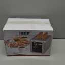 WHALL Touch Screen Toaster 2 Slice, Stainless Steel Digital Timer Toasters with Sound Function, Smart Extra Wide Slots Toaster with Bagel, Cancel, Defrost (silver)