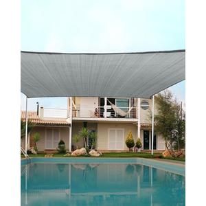Quictent 20x26ft Sun Shade Sail for Patio, 185GSM Heavy Duty Rectangular Outdoor Sunshades UV Block Outside Canopy Cover for Backyard