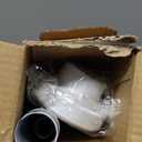 Closet Rods for Hanging Clothes 18 to 28 Inches, 1 Inch Adjustable Short Closet Rod Heavy Duty Clothes Hanging Tension Rod for Closet Wardrobes Laundry RV, White