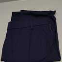 iChosy Women's Stretchy Straight Leg Dress Work Pants Business Office Casual Slacks with Pockets (Navy, 10)