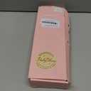 Flufymooz 100％ Pure Protein Ponytail Extension, 18 Inch Curly Claw Clip Ponytail Hair Extensions Natural Soft pony tail hairpiece for women-Light Blonde with White Blonde