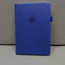 Clever Fox Dotted Notebook  Dot Grid Bullet Numbered Pages Hard Cover Notebook Journal With Thick 120g Paper and Pen Loop, Stickers, 3 Bookmarks, Smooth Faux Leather, 5'' x 8.25'' - Royal Blue