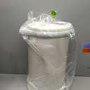 Ubbi Steel Diaper Pail, Odor Locking, No Special Bag Required, Award-Winning, Registry Must-Have, Ivory