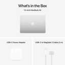 Apple 2025 MacBook Air 13-inch Laptop with M4 chip: Built for Apple Intelligence, 13.6-inch Liquid Retina Display, 16GB Unified Memory, 512GB SSD Storage, 12MP Center Stage Camera, Touch ID; Silver