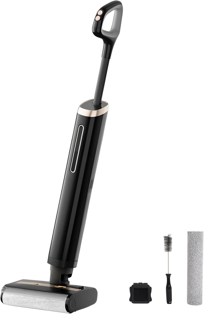 B16 PRO Wet Dry Vacuum Cleaner, Smart Floor Cleaner Cordless Vacuum and Mop for Hard Floors, Edge to Edge Cleaning with Hot Air Drying