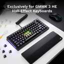Glorious Raptor Clicky Hall-Effect Magnetic Switches (36-Pack), Transparent Housing, Pre-Lubed Click Bar, HE Hot-Swap Compatible, RGB-Optimized