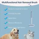 Pets Hair Remover, 4 in 1 Pet Hair Removal Tool, Multifunctional Hair Removal Brush for Car, Carpet, Clothes, Bedding, Reusable, Washable (1 pc)