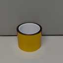 MECCANIXITY Gold Tone Metalized Tape 3 Inch x 55 Yards Decor Tape for Detailing Accent Wall, Graphic Arts