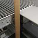 LazBlinds Cordless Bamboo Roman Shades, Privacy Blinds for Interior Windows, Room Darkening Roll Up Bamboo Blinds for Home & Patio, 46.5" W x 48" H, Highfield Teak