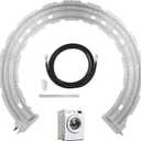 Gisafai WE11M10001 Dryer Heating Element with WE49X37037 Dryers Heater Wire Repair Kit Compatible with Most GE Dryer Laundry MICA Heater