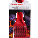 Grill Worx Stainless Steel Bristles Grill Brush with Scraper