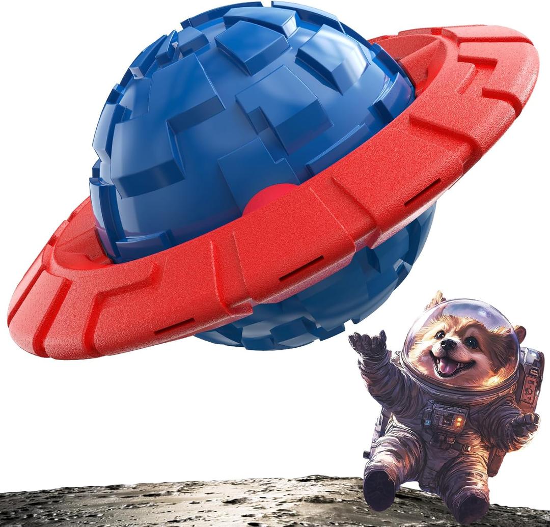 KADTC Dog Squeaky Toy for Small/Medium Dogs Fetch Training Toys Outdoor Interactive Indoor Chew Teething Crate Ball