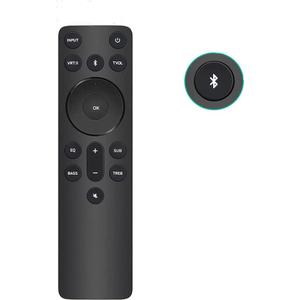 New Bluetooth Replacement Remote fit for Vizio 2.1 5.1 Home Theater Sound Bar, Vizio M, V, P-Series Home Audio Sound System, Vizio Channel Soundbar System with Subwoofer