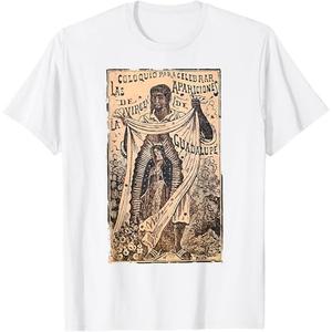 St Juan Diego Our Lady of Guadalupe Vintage Mary Catholic T-Shirt L