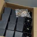 TURSTIN 16 Pack 5.7 Inch Furniture Legs Plastic Sofa Couch Legs Square Tapered Feet Sofa Legs with M8 T-Nuts Screws for Legs Sofas Chairs Cabinets Dressers Beds, Black