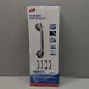 TAILI Shower Grab Bar 2 Pack 16 Inch Suction Grab Bars for Bathtubs & Showers, Heavy Duty Shower Handle Removable Shower Handrails for Elderly and Seniors, No Drilling Waterproof, Silver