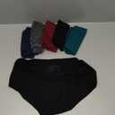 INNERSY Womens Underwear Cotton Hipster Panties Regular & Plus Size 6-Pack L