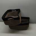 Storage Baskets for Organizing 3 Pack, Woven Baskets for Shelves, Closet Organizer Bins Empty Gift Basket Toy Storage for Toys, Books, Towels, Clothes, 15"x11.42"x6.7", Black & Yellow