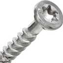 Power Pro Premium 305 Stainless Steel Wood Screws (#8 x 1-1/4") - 45pc (Silver)