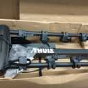 Thule Range Hanging Bike Rack, Designed for RV Travel, Carry 4 Bikes, Integrated Locks Included, Arms fold When not in use