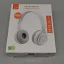 ILIVE Wireless Headphones W/Mic White