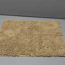 MudGuard Mat Dog Door Mat for Muddy Paws, Super Absorbent Microfiber, Non-Slip Indoor Mat, Quick Dry Chenille Mud Mat for Dogs & Entryway, Washable, Beige 16" x 24"