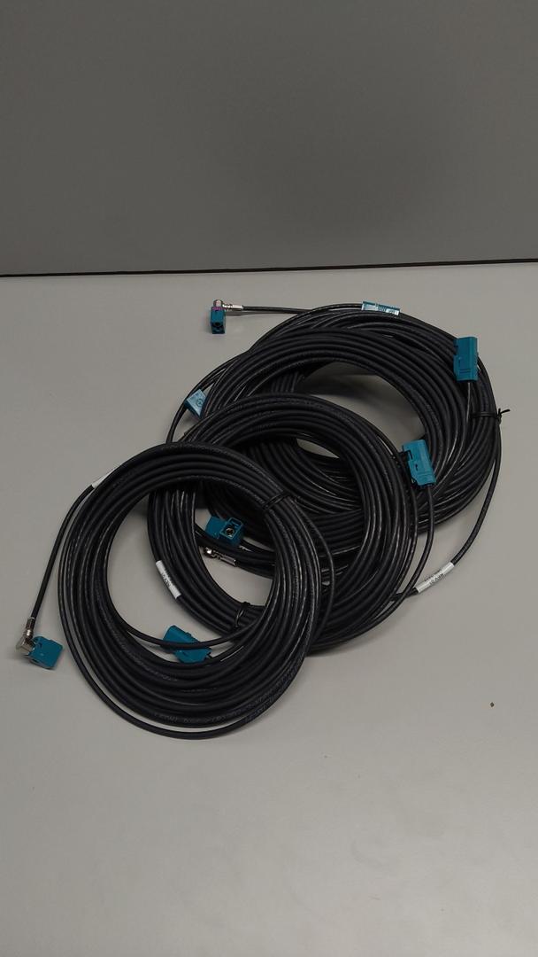 Sinbon Electronics Cables LEONI Dacar (R) 302-3-KOAX-B(105)-50-2.1-3.3, Pack of 5