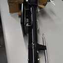 8" Spoke Wheel Trailer Jack, 10" Vertical Movement, 1500 lbs, for RV, Boat, Trailer and More, Black