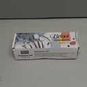 Silverware Set for 8, Briout 40 Piece Flatware Cutlery Set Stainless Steel Luxury Square Tableware Thick Knife Fork Spoon for Home Kitchen Restaurant Wedding, Mirror Polished, Dishwasher Safe