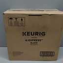 Keurig K-Express Single Serve K-Cup Pod Coffee Maker, 3 Brew Sizes, Strong Button Feature, 42oz Removable Reservoir, Black