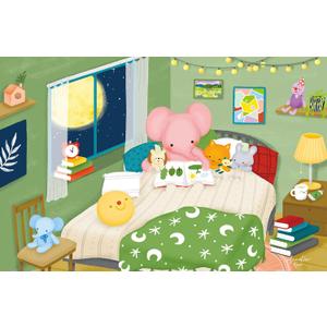 Pintoo Jigsaw Puzzles 600 Piece for Adults - Mandie - Bedtime Story Beautiful Plastic Puzzle for Home Decor Zero Dust Easy Storage [H2522]