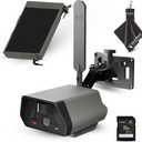 TACTACAM Defend Cellular Security Camera - No WiFi Required - Motion Activated Wireless Camera - Motion Detection - Includes Solar Panel, SD Card, and Microfiber Cleaning Cloth