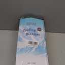 Topcee Cooling Blanket(90"x108"King Size) for Night Sweats Absorbs Heat to Keep Adults Cool on Warm Nights, Q-Max 0.5 Cooling Blankets for Hot Sleepers, Ultra-Cool Lightweight Blanket for Bed