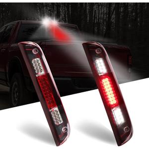 LED Third 3rd Brake Light Rear Cargo Lamp High Mount Stop light for Chevrolet Silverado/for GMC Sierra 1500 2014-2018, 2500HD 3500HD 2015-2018 (Red Lens)