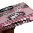 Cute Skull Skeleton Case for iPhone 16 Plus 6.7 inch, Scream Horror Movie Printed, Soft TPU Clear Kawaii Shockproof Cover for Women Girls Cool Funny Cartoon Halloween Phone Cases for iPhone 16 Plus