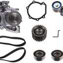 AISIN TKF-012 Engine Timing Belt Kit with Water Pump - Compatible with Select Subaru Impreza, WRX STI