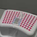 Step Stool for Kids (2 Pack), Toddlers Stool for Potty Training, Bathroom, Kitchen, Bedroom, Toy Room and Living Room. Toilet Stools with Soft Anti-Slip Grips for Safety, Stackable (Pink)
