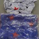 ShinyRelief 3 Pieces American Stars Inflatable Pool Floaties 35 Inch Patriotic Pool Floats Inflatable American Float Fourth of July Swim Toys for Beach Sand Party Decoration